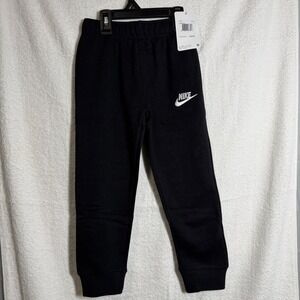 BUNDLE Nike Boys Black Joggers Sweatpants &  Forever 21 PJs Size 6